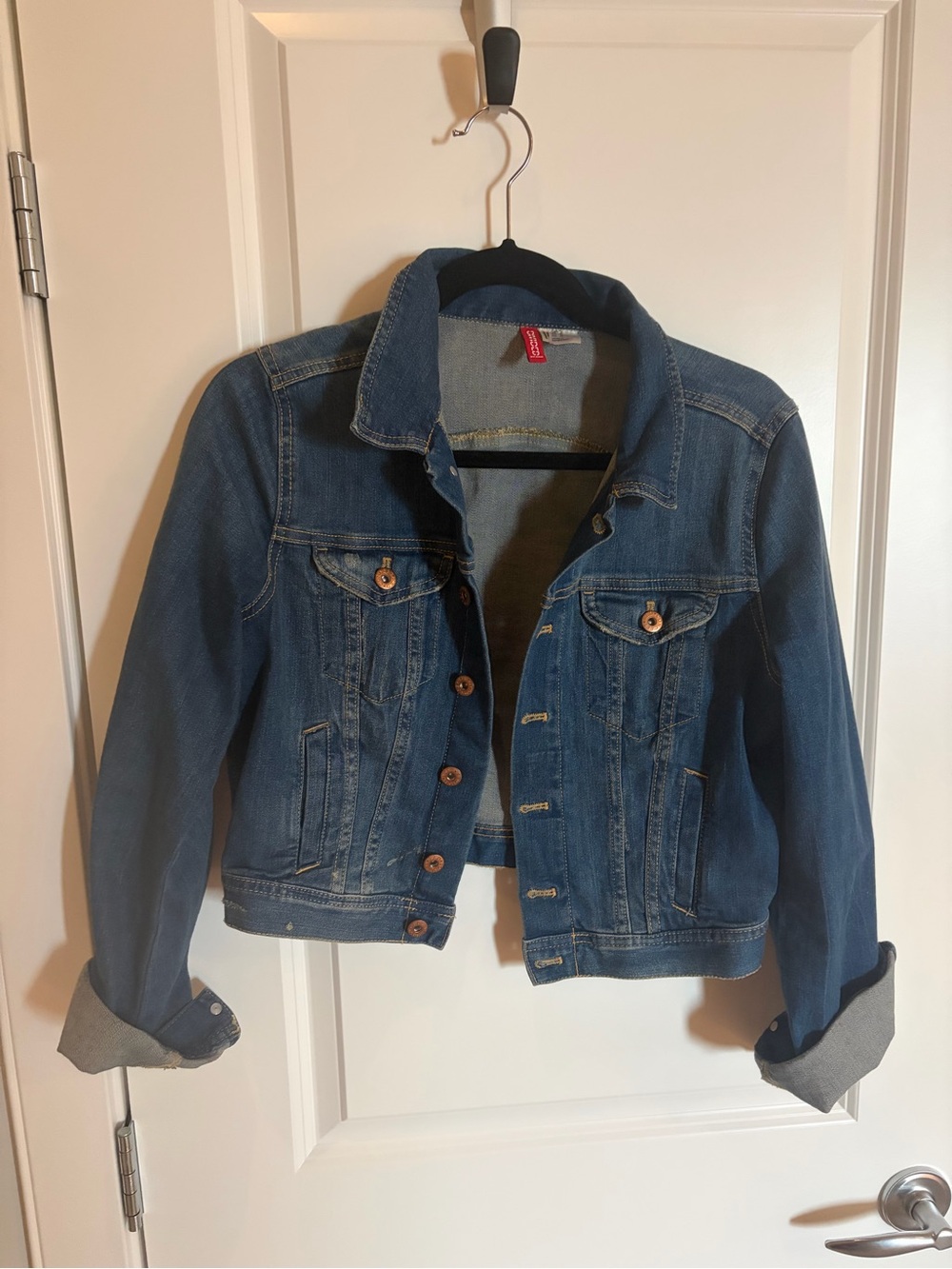 H&M Divided Denim Jacket - size 12